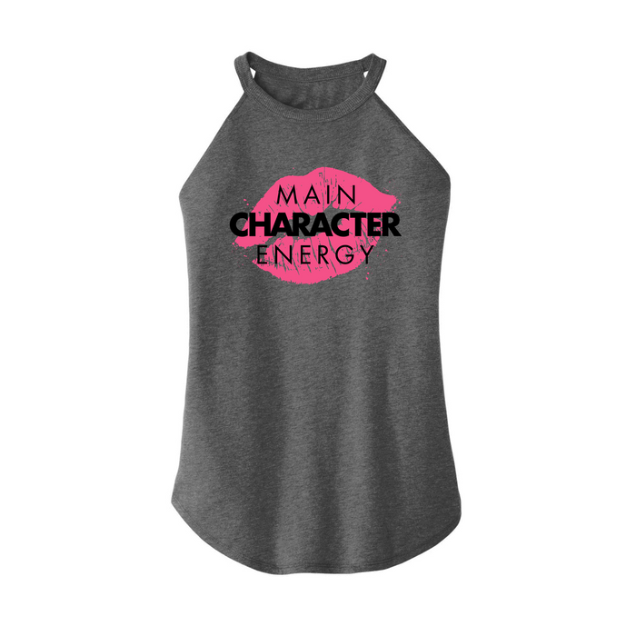 Womens X-Small Grey Rocker Tank Top