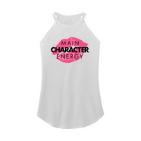 Womens X-Small White Rocker Tank Top