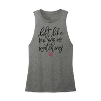 Womens X-Small Dark Gray Muscle Tank