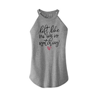 Womens X-Small Heather Gray Tank Top