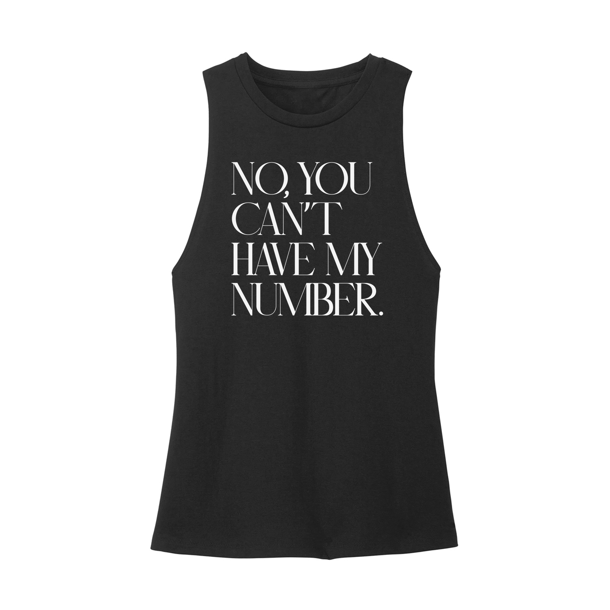 Womens X-Small Black Muscle Tank