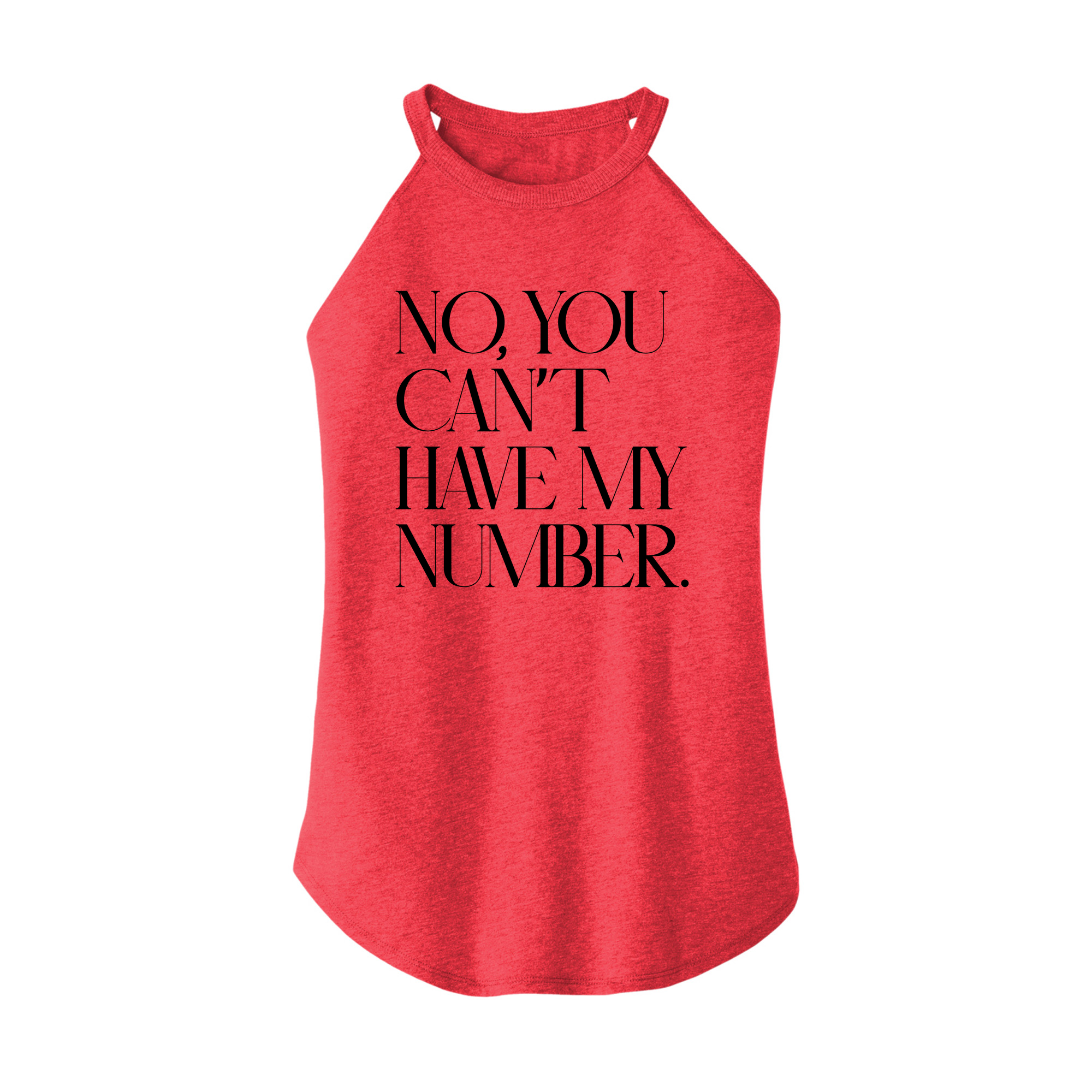 Womens X-Small Red Rocker Tank Top