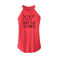 Womens X-Small Red Tank Top