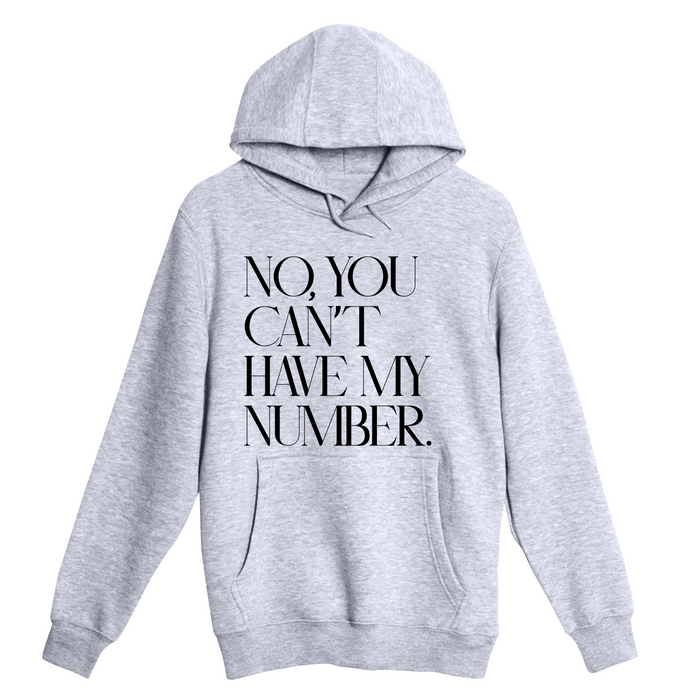 Unisex Small Heather Gray Pullover Hooded Sweatshirt
