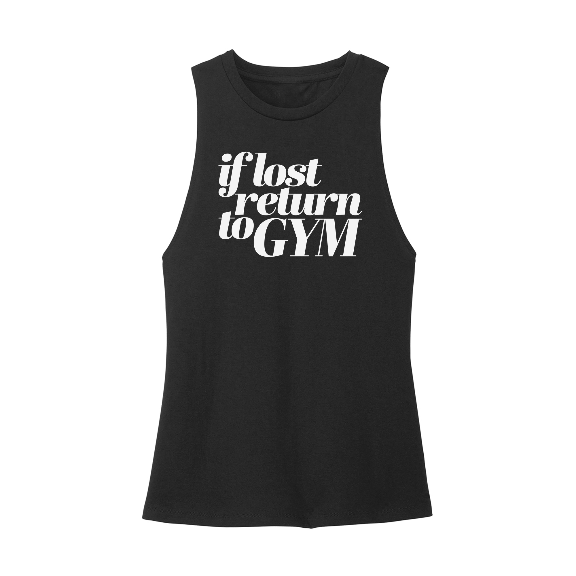 Womens X-Small Black Muscle Tank