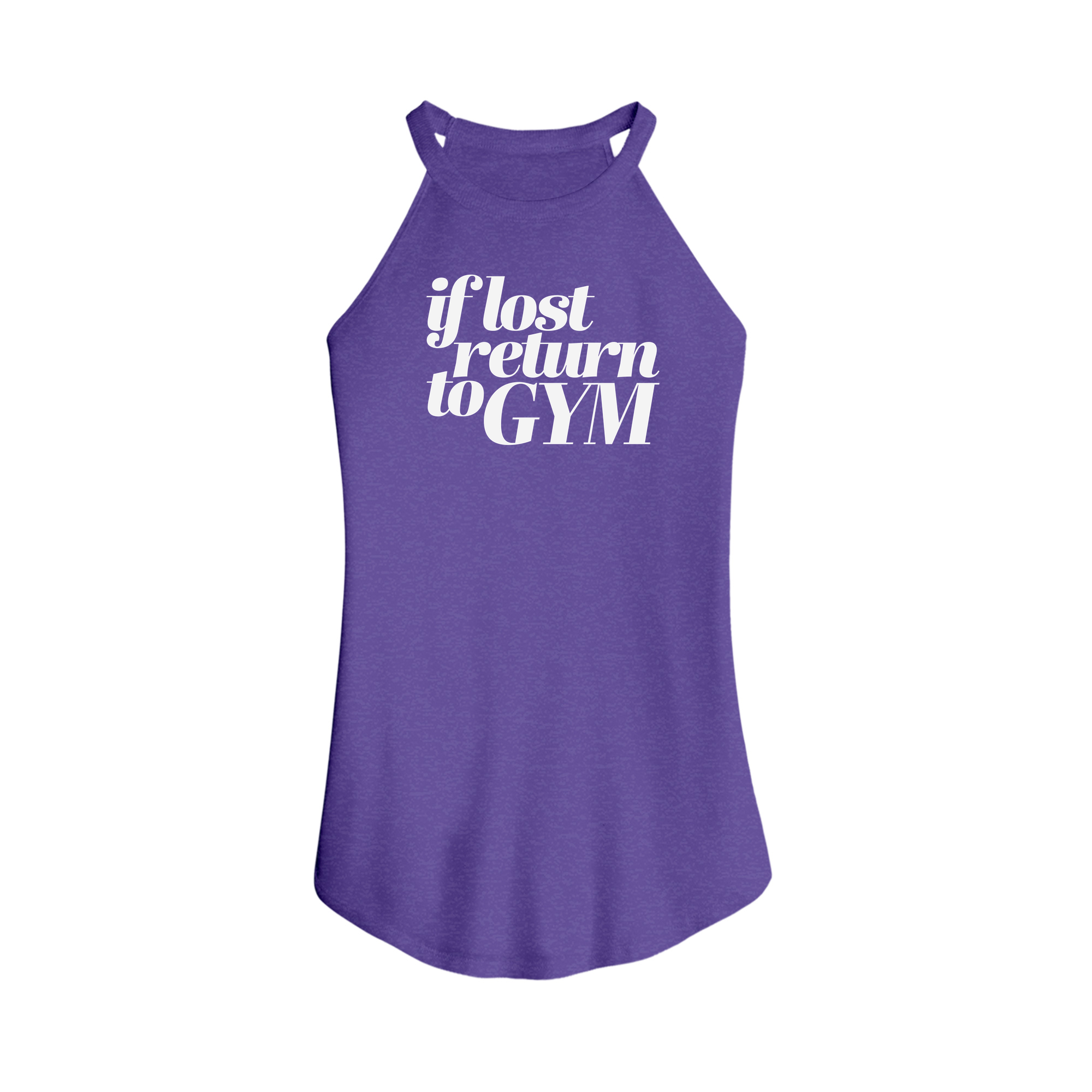 Womens X-Small Purple Tank Top