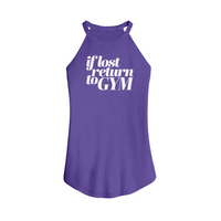 Womens X-Small Purple Tank Top