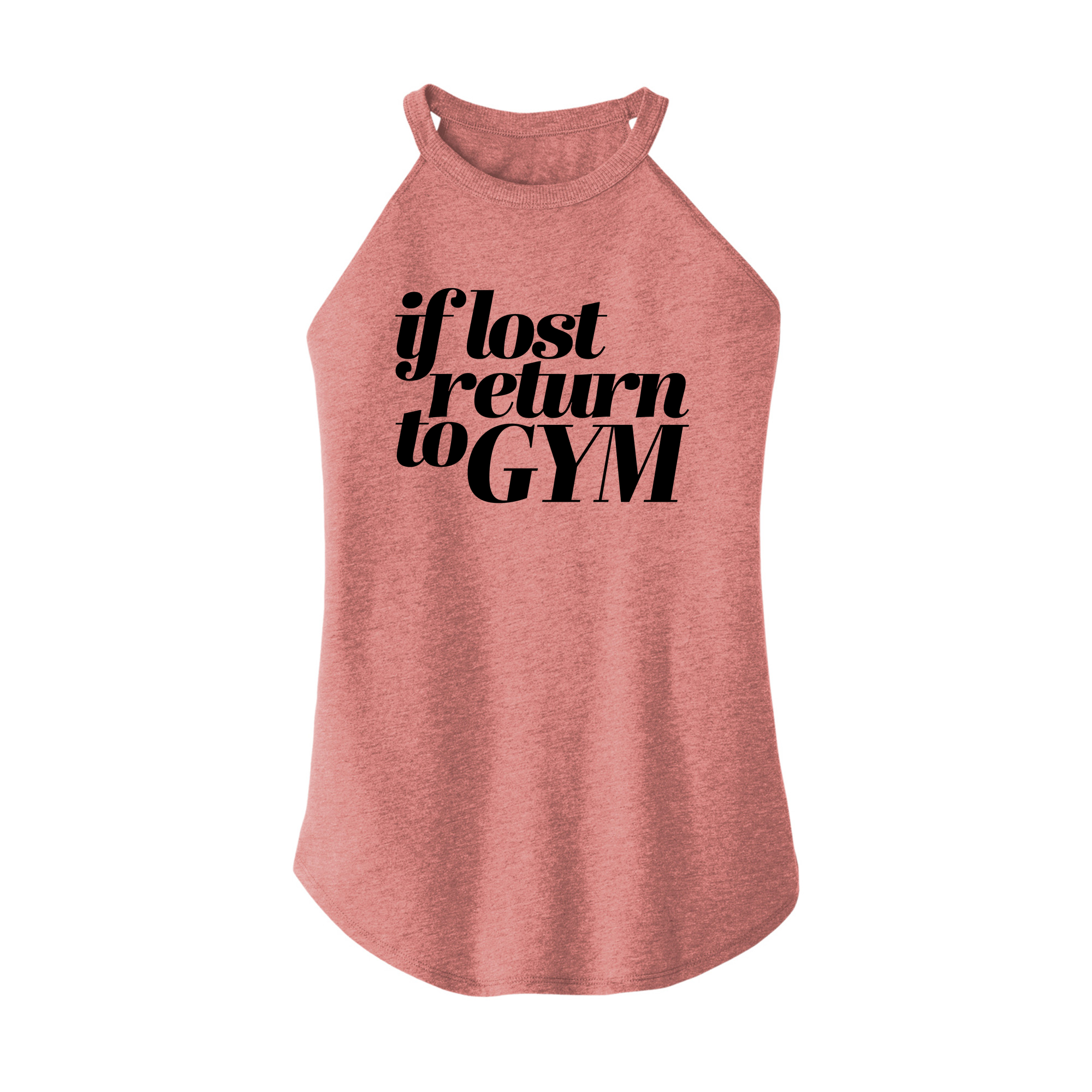 Womens X-Small Light Pink Rocker Tank Top