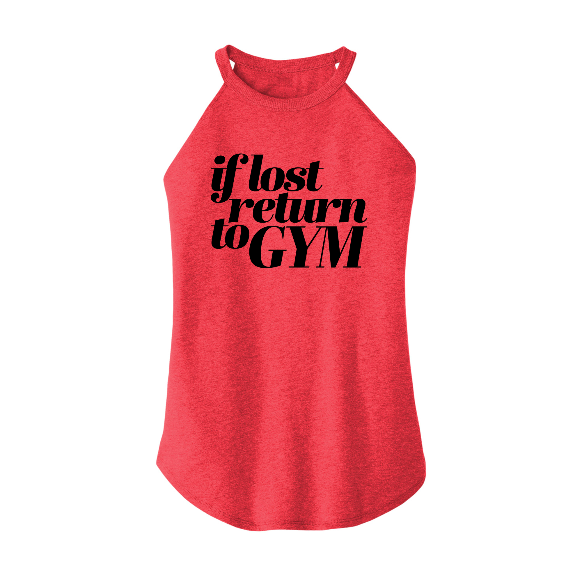 Womens X-Small Red Rocker Tank Top
