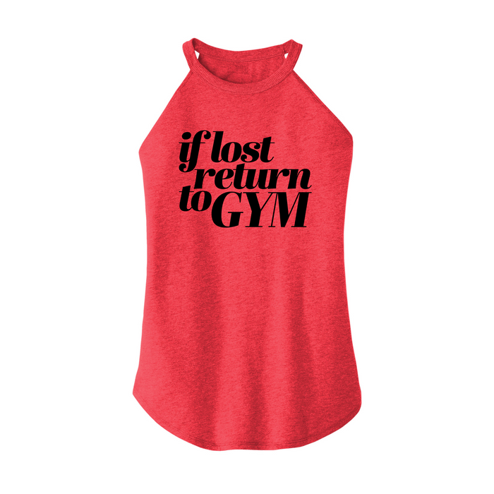 Womens X-Small Red Rocker Tank Top