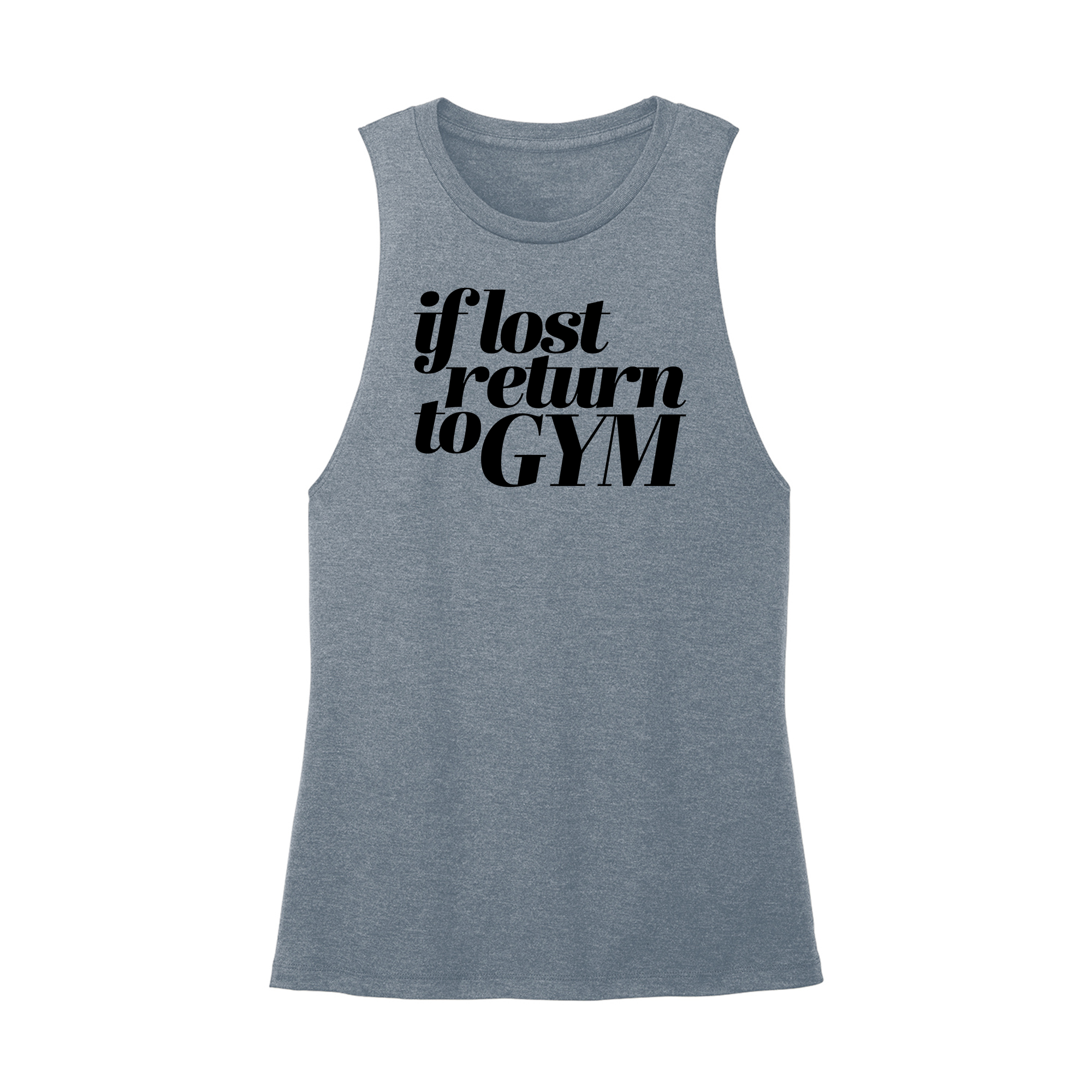 Womens X-Small Teal Muscle Tank