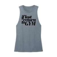 Womens X-Small Teal Muscle Tank