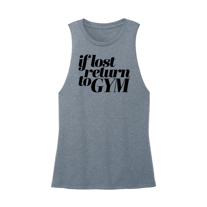 Womens X-Small Teal Muscle Tank