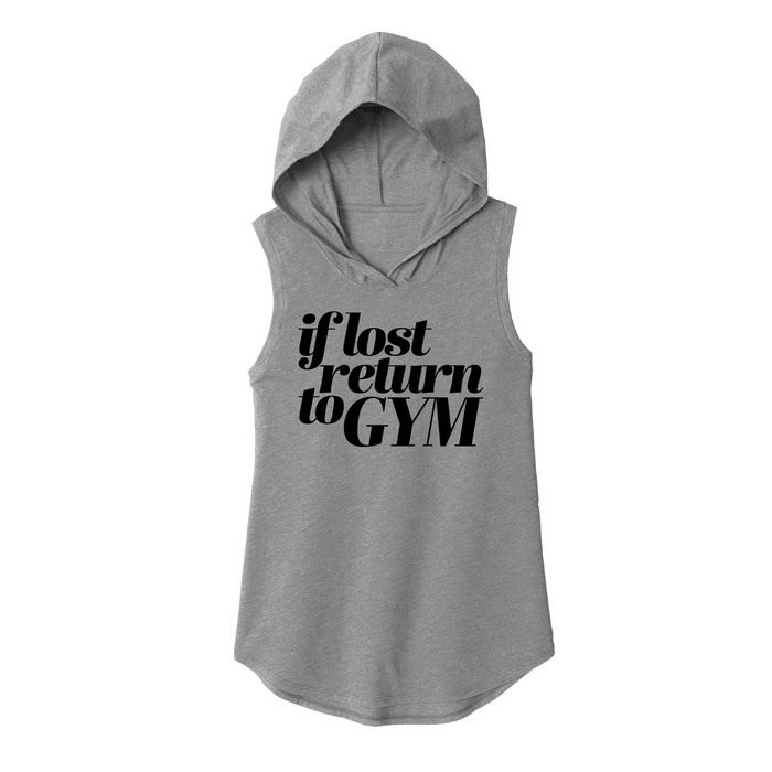 Womens Small Heather Gray Hoodie