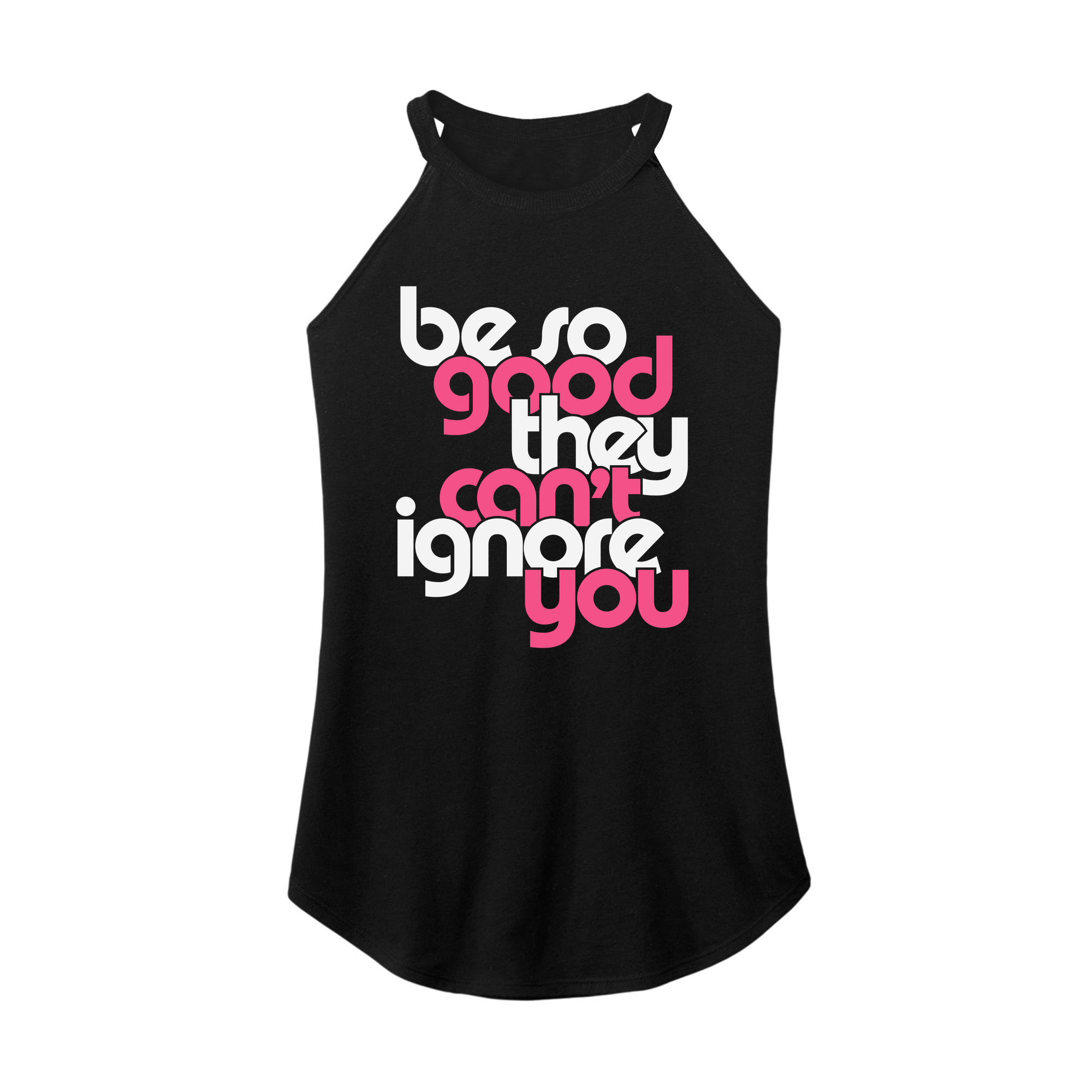 Womens X-Small Black Rocker Tank Top