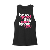 Womens X-Small Black Muscle Tank