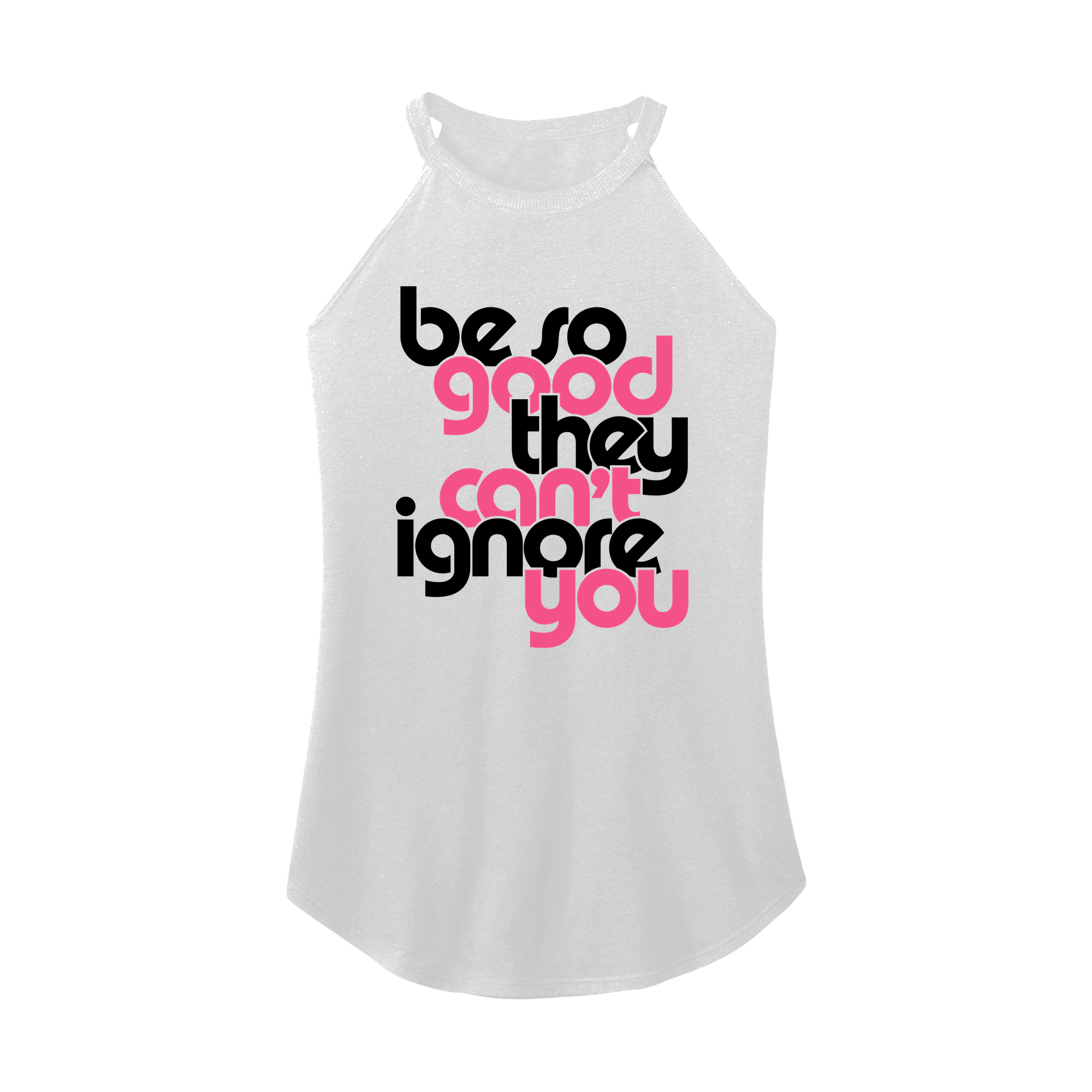 Womens X-Small White Rocker Tank Top