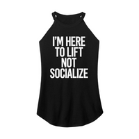 Womens X-Small Black Rocker Tank Top