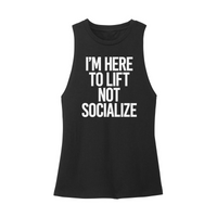 Womens X-Small Black Muscle Tank