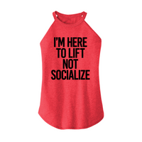 Womens X-Small Red Rocker Tank Top