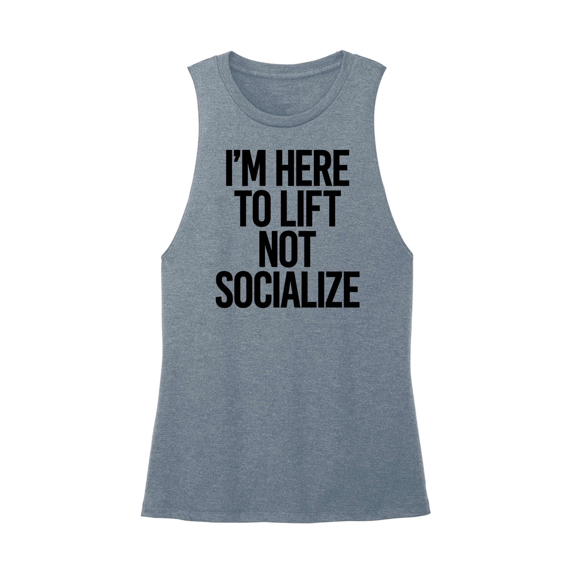 Womens X-Small Teal Muscle Tank