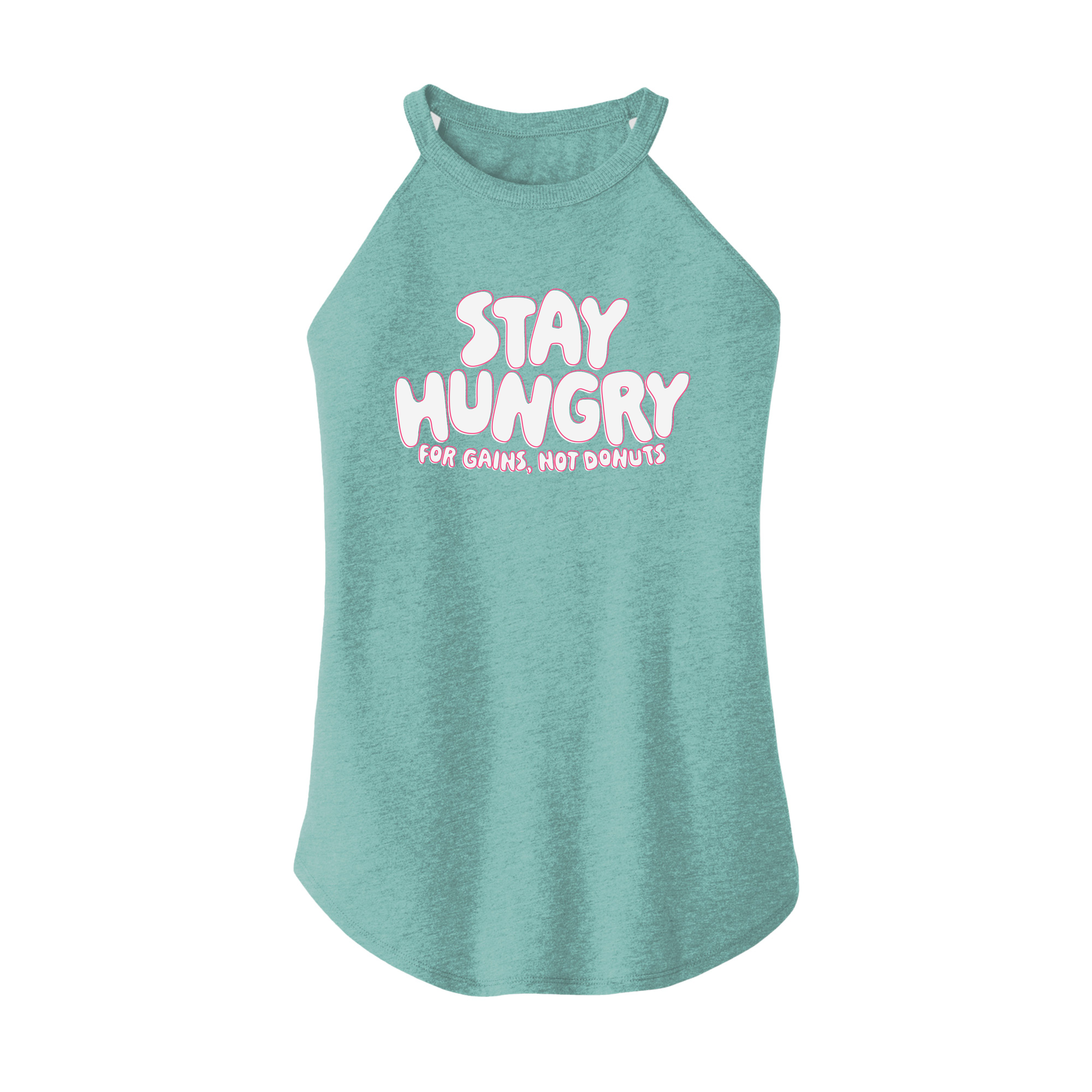 Womens X-Small Teal Rocker Tank Top