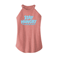 Womens X-Small Light Pink Rocker Tank Top