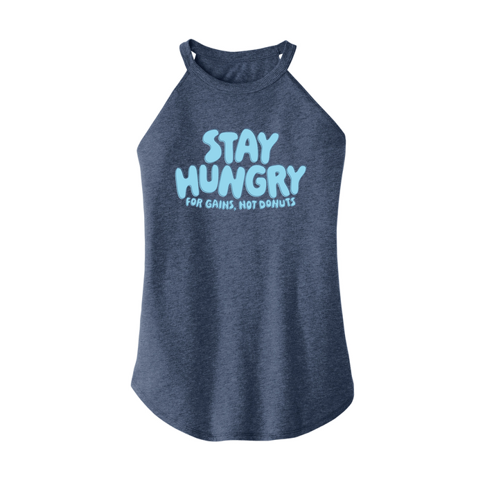 Womens X-Small Navy Heather Rocker Tank Top