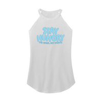 Womens X-Small White Rocker Tank Top