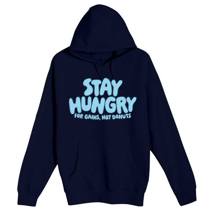 Unisex Small Navy Pullover Hooded Sweatshirt