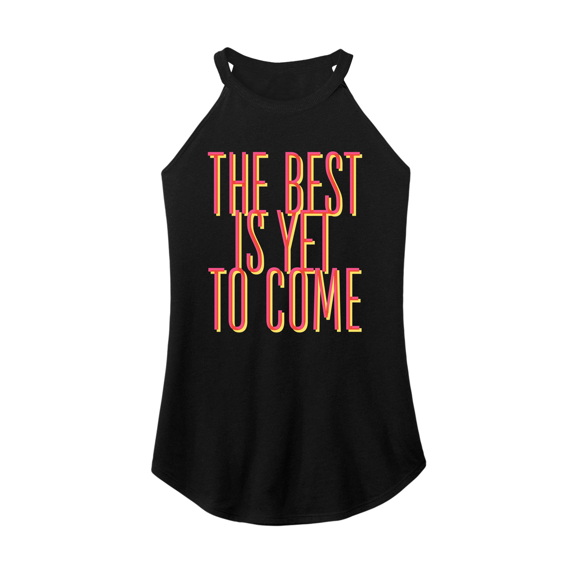 Womens X-Small Black Rocker Tank Top