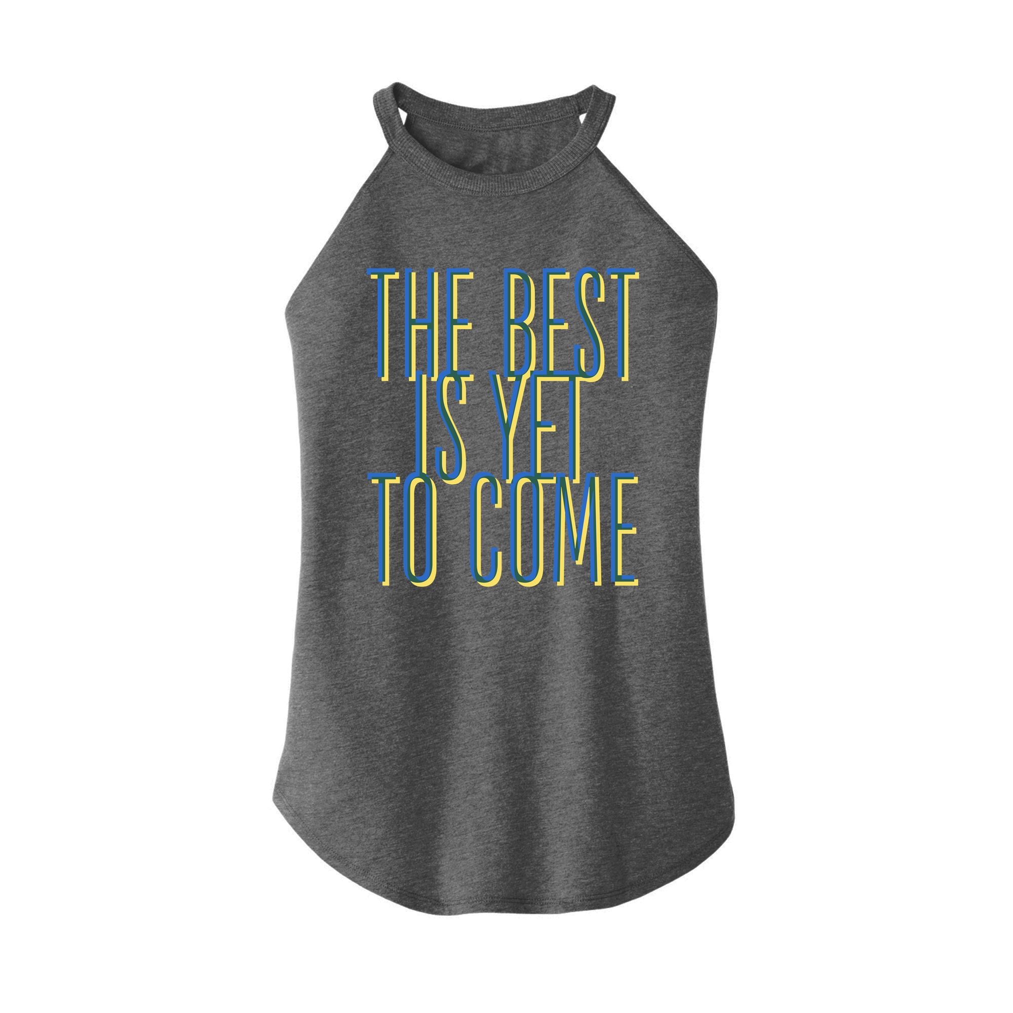 Womens X-Small Grey Rocker Tank Top