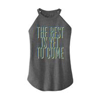 Womens X-Small Grey Rocker Tank Top