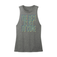 Womens X-Small Dark Gray Muscle Tank