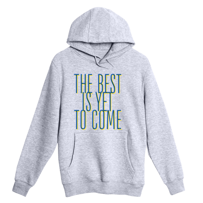 Unisex Small Heather Gray Pullover Hooded Sweatshirt