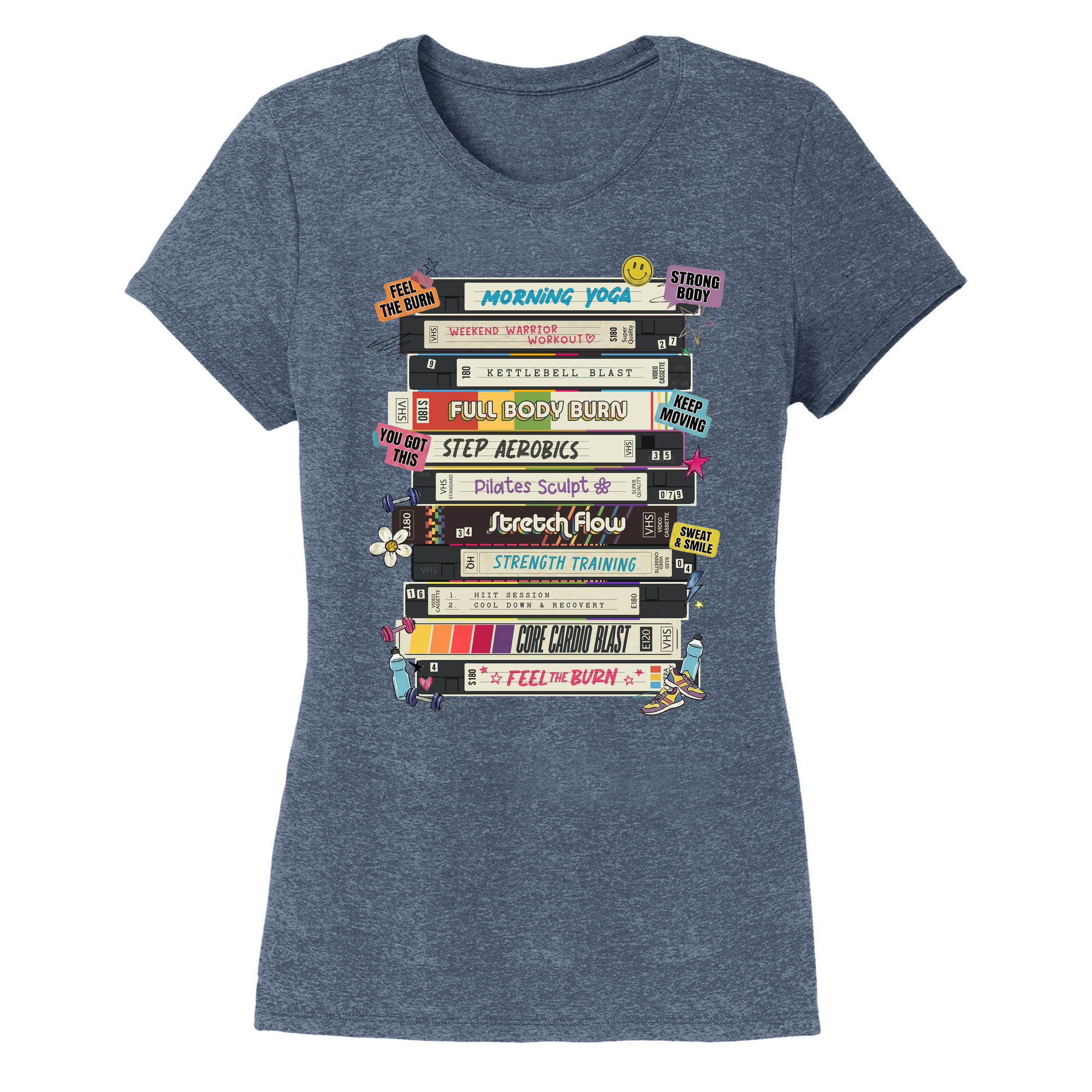 Womens X-Small Navy Heather Style_T-Shirt