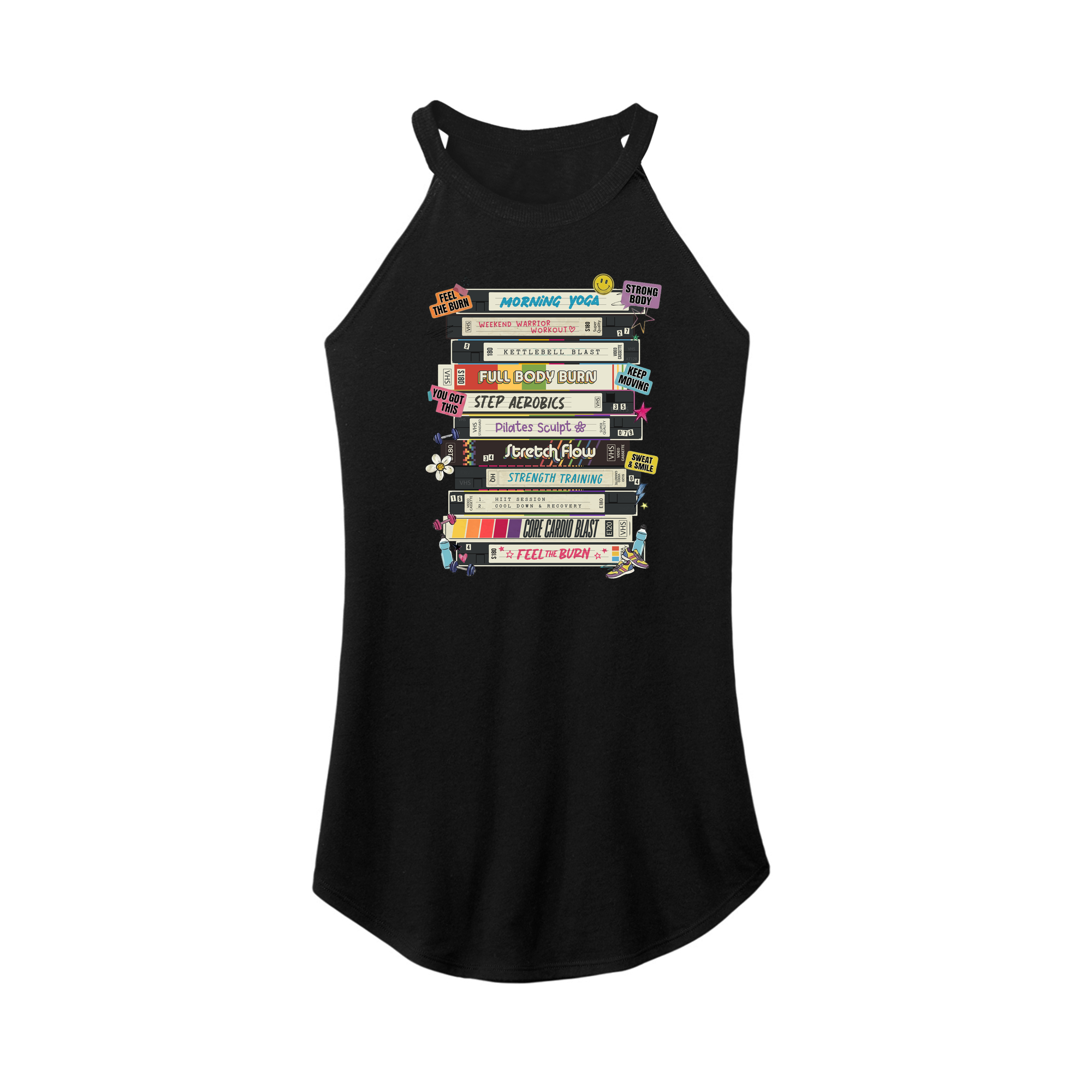 Womens X-Small Black Tank Top