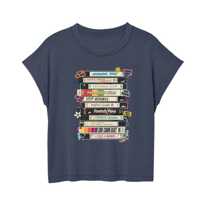 Womens Small Navy Style_T-Shirt