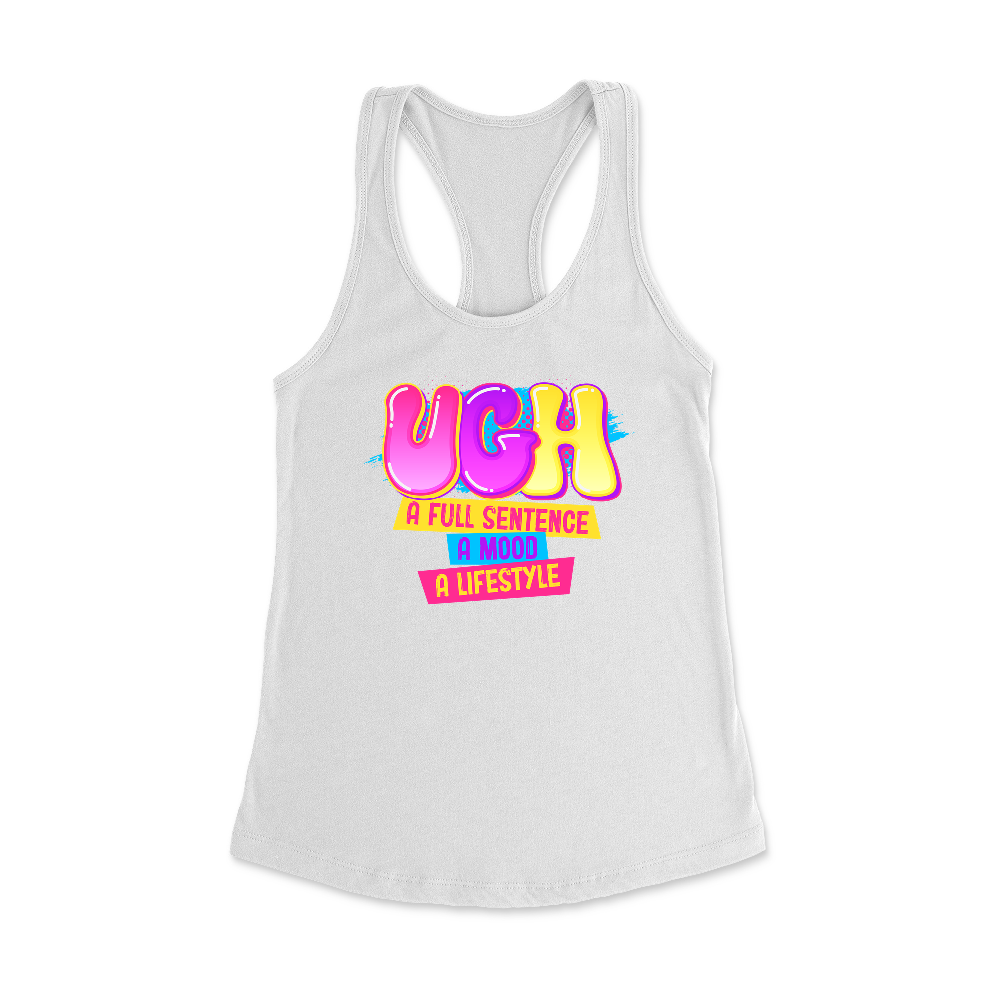 Womens X-Small White Style_Tank Top