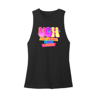 Womens X-Small Black Muscle Tank