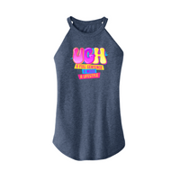Womens X-Small Navy Heather Tank Top