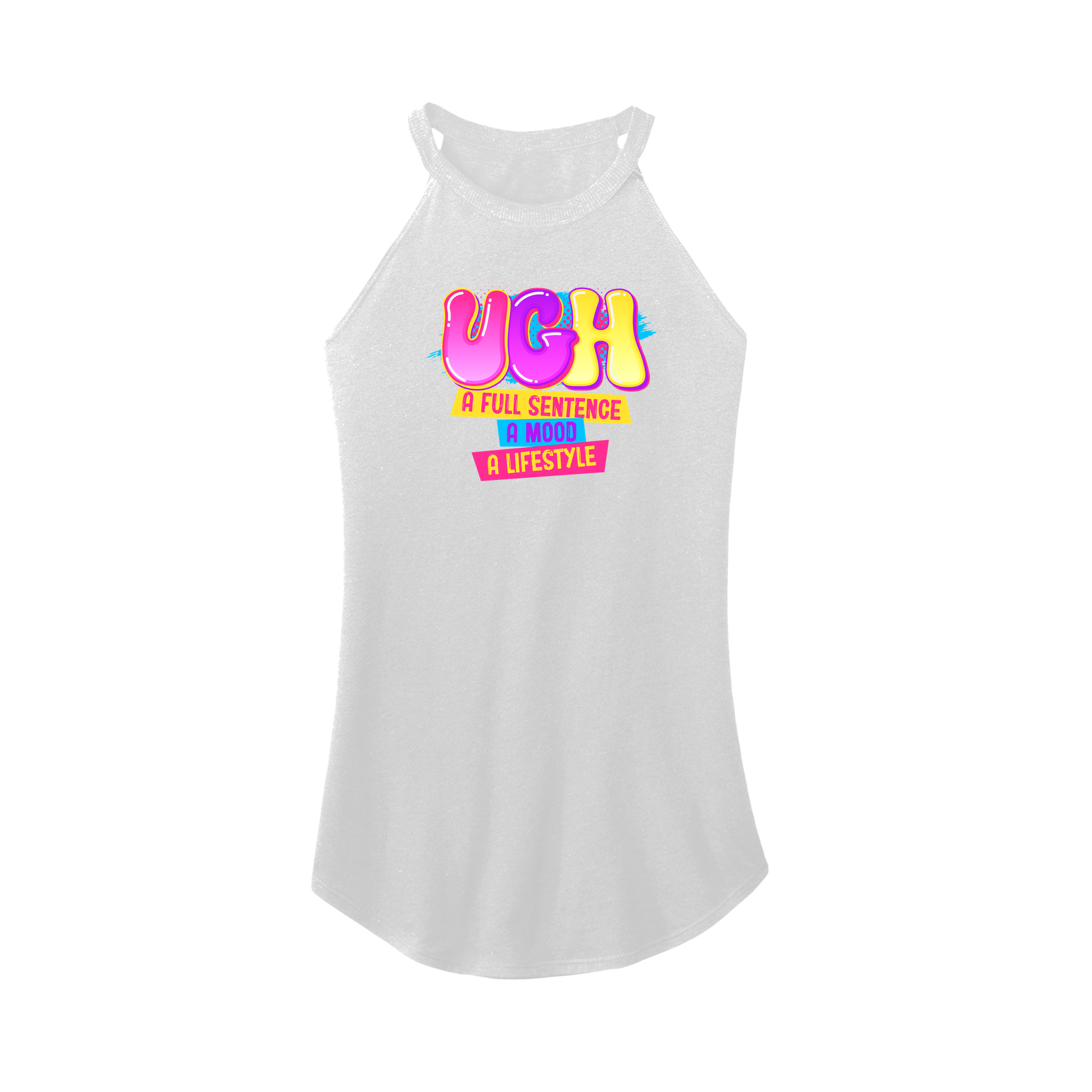 Womens X-Small White Tank Top