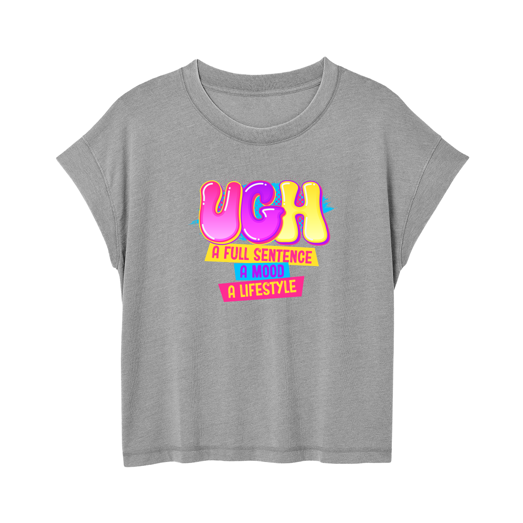 Womens Small Grey Style_T-Shirt