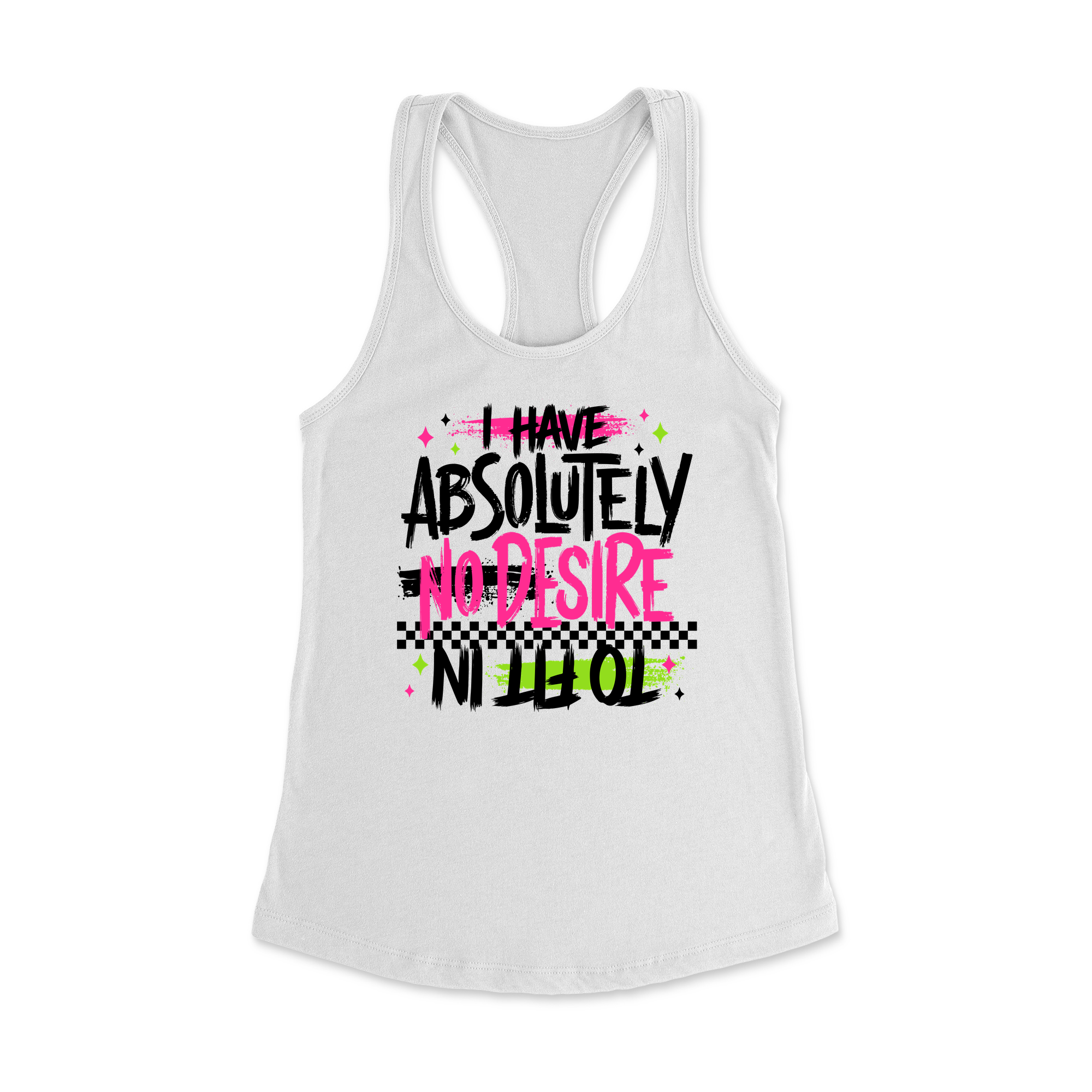 Womens X-Small White Style_Tank Top