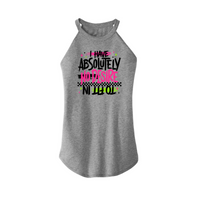 Womens X-Small Heather Gray Tank Top