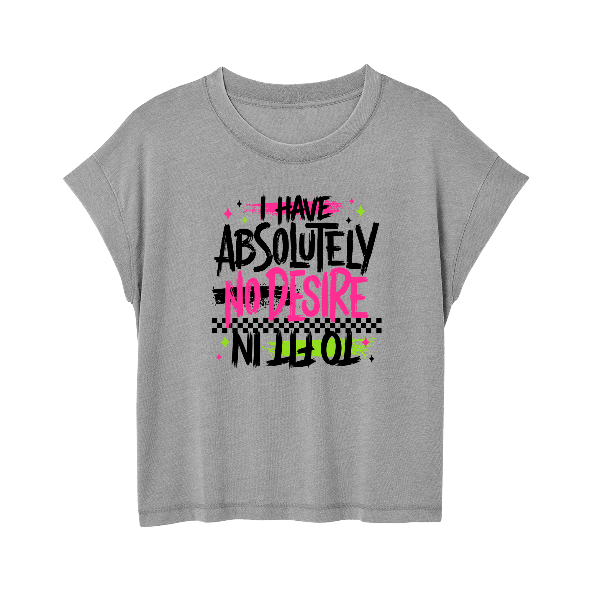 Womens Small Grey Style_T-Shirt