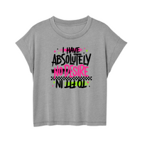Womens Small Grey Style_T-Shirt