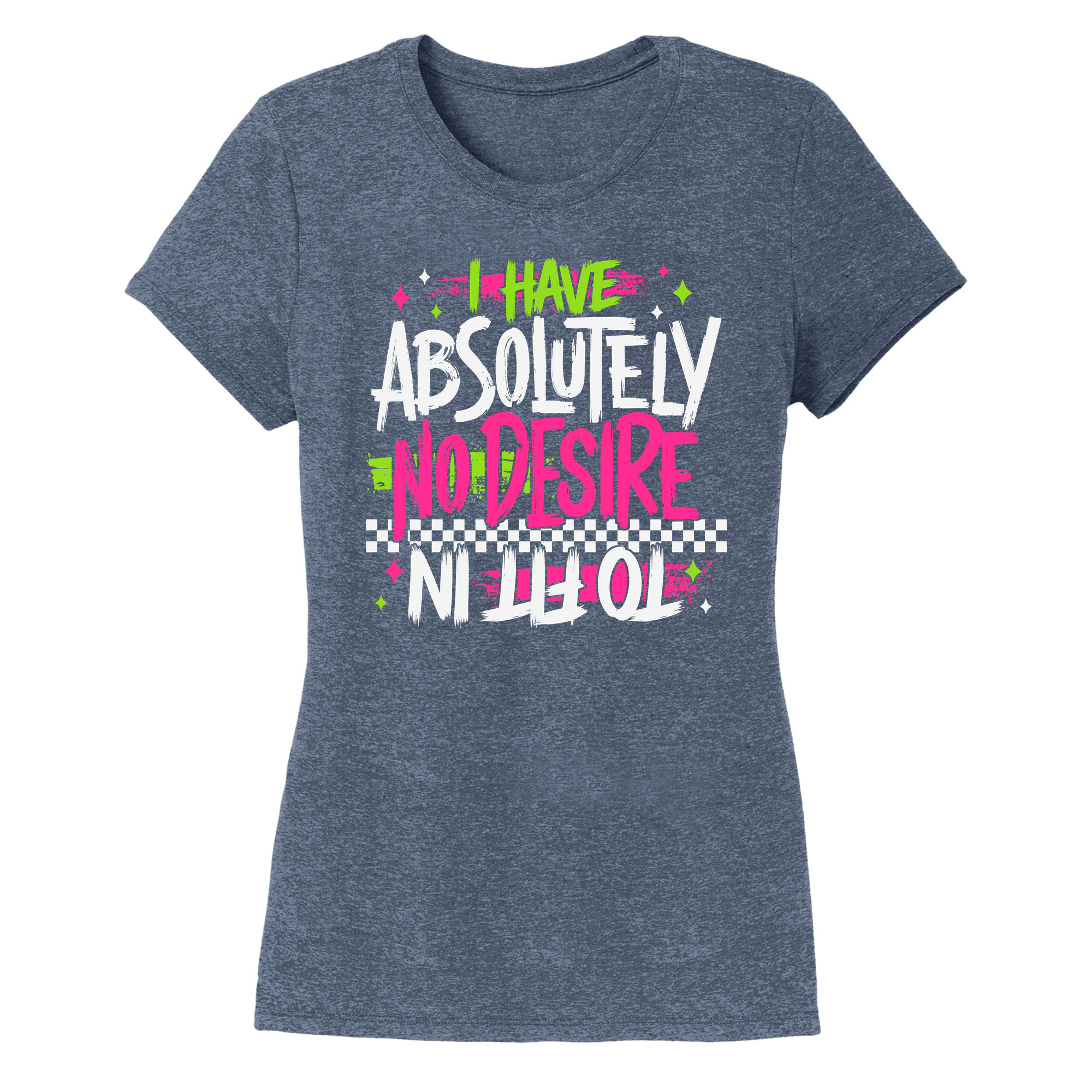 Womens X-Small Navy Heather Style_T-Shirt
