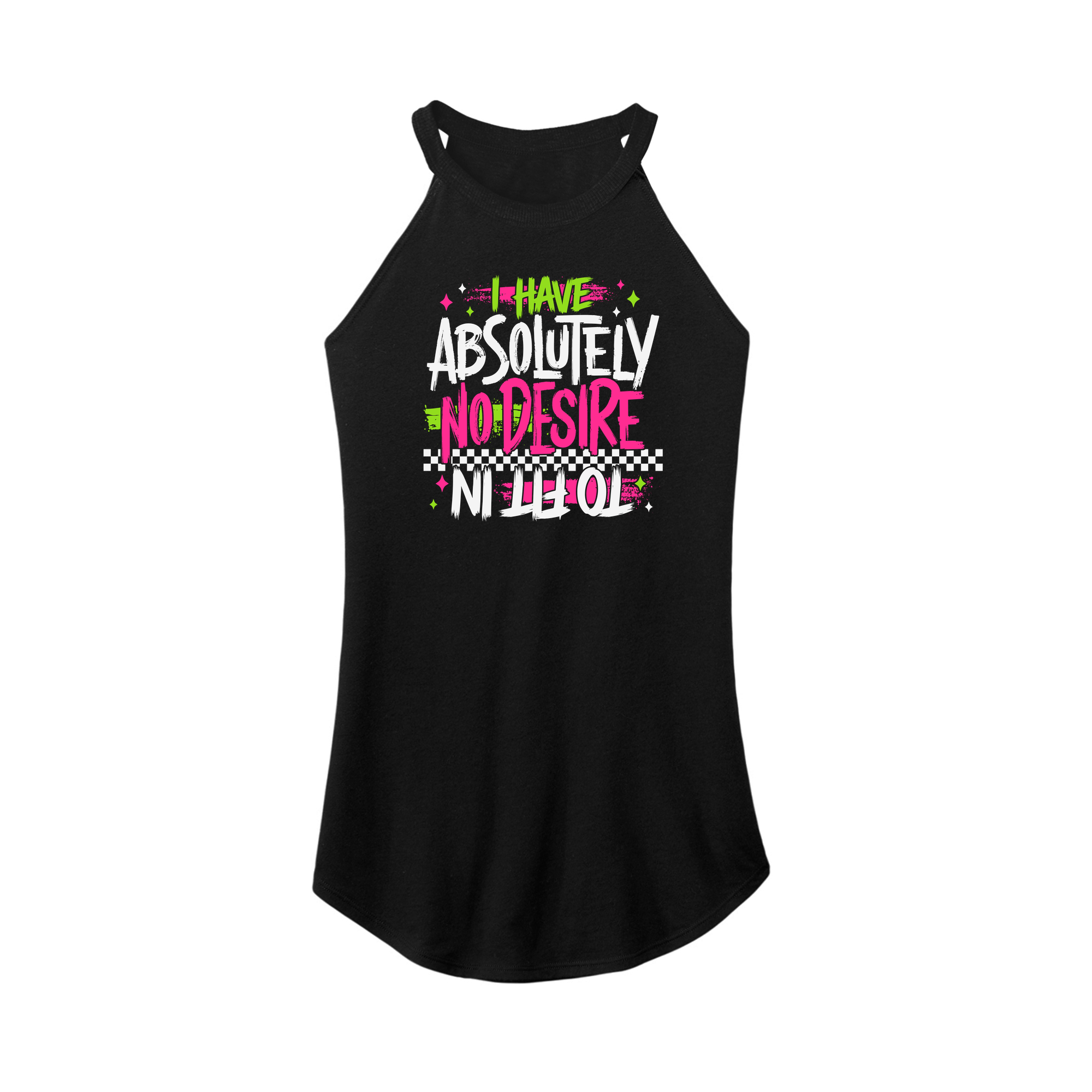 Womens X-Small Black Tank Top
