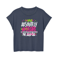 Womens Small Navy Style_T-Shirt